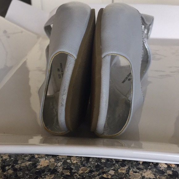 J. Jill Dove grey sling back flats 6m - Picture 8 of 8